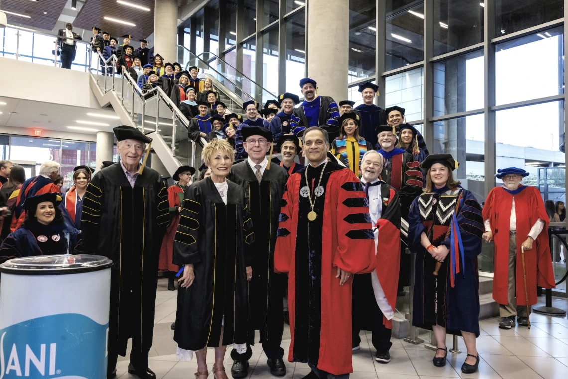 President Garimella and 2025 Honorary Degree Recipients
