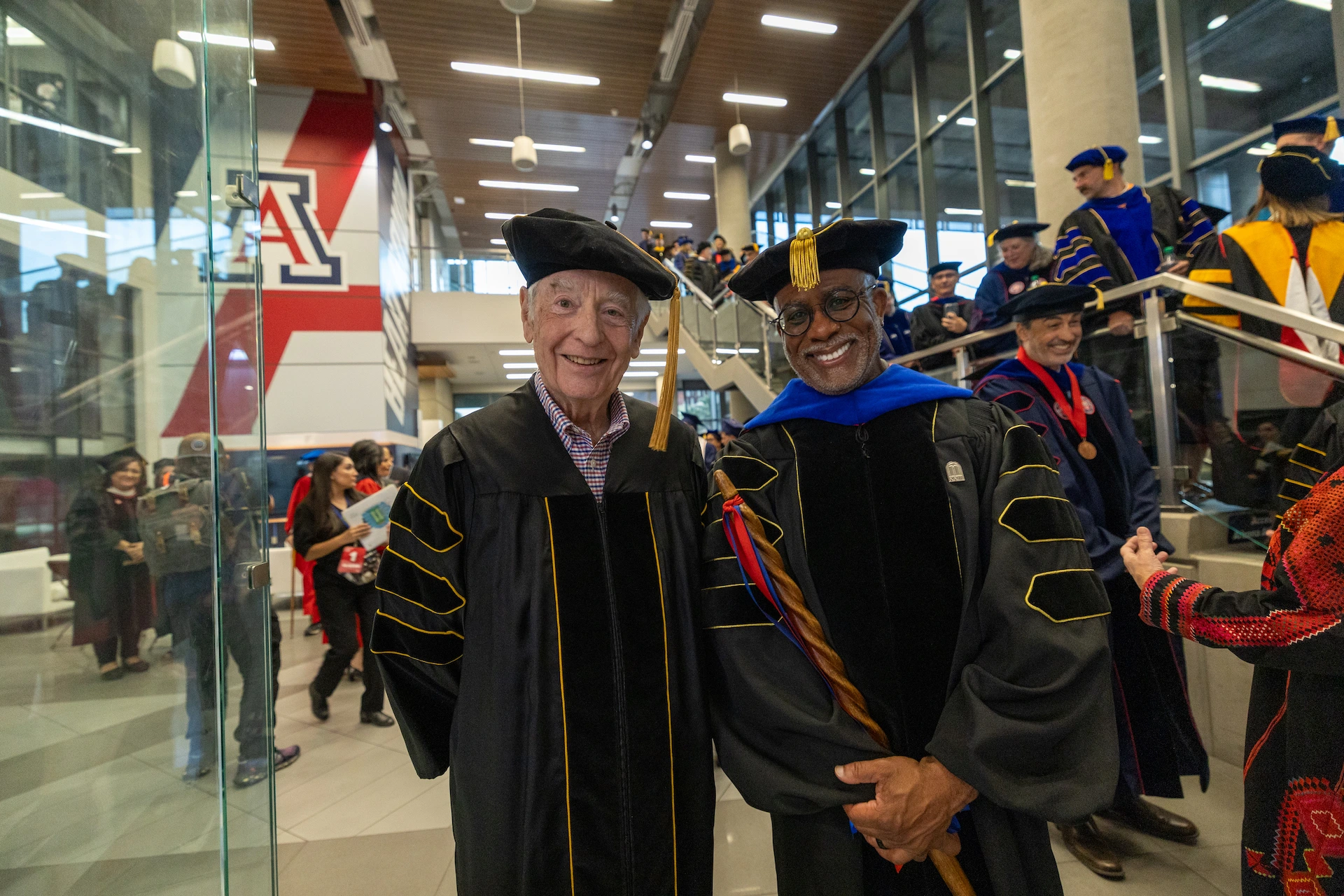 William Franke and marshall