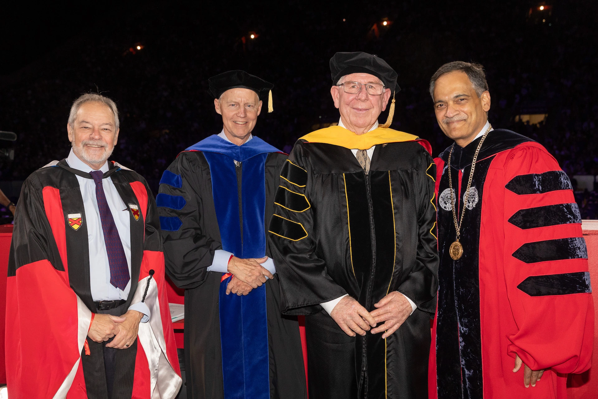 Mark Smith receiving honorary degree