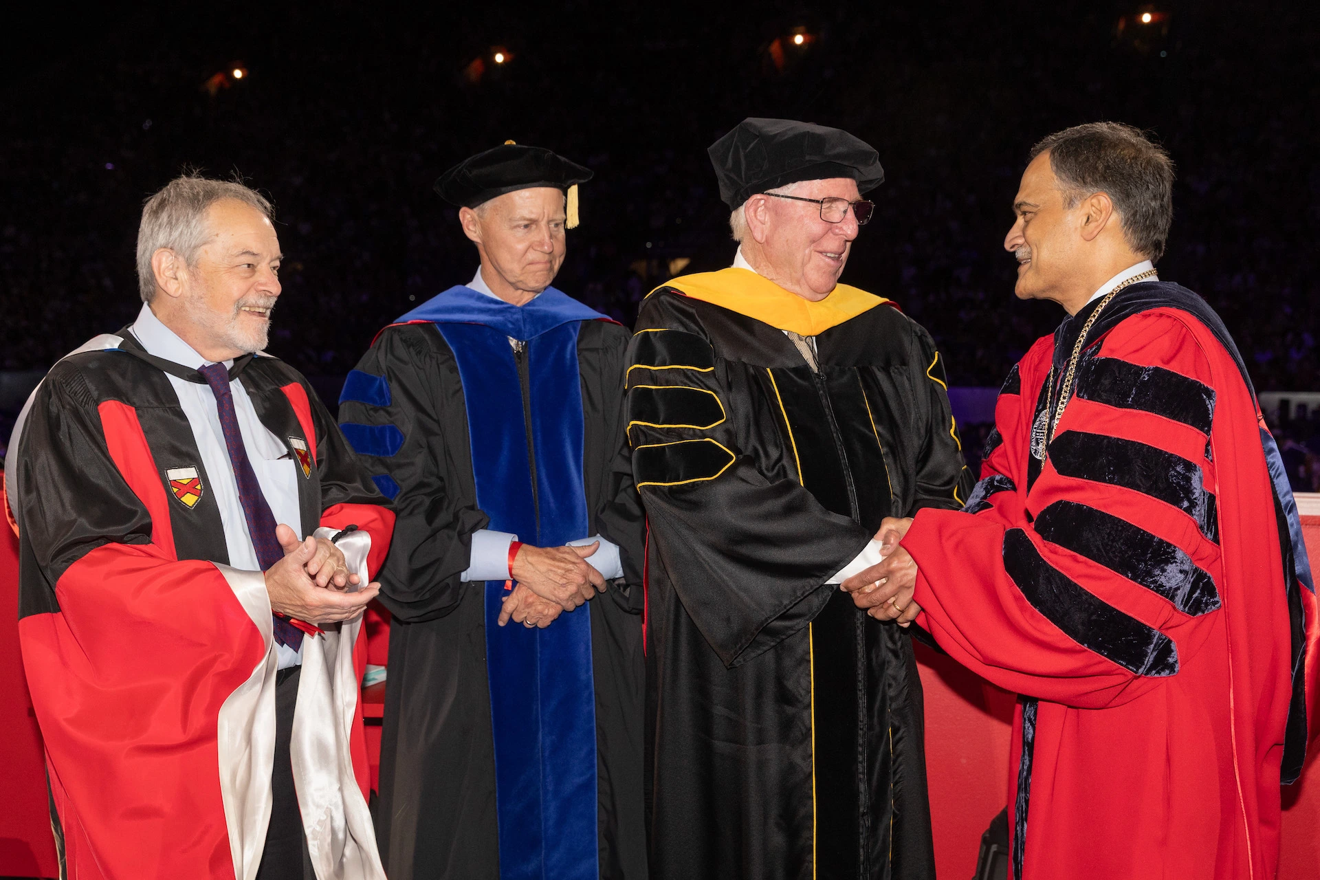 Mark Smith receiving honorary degree