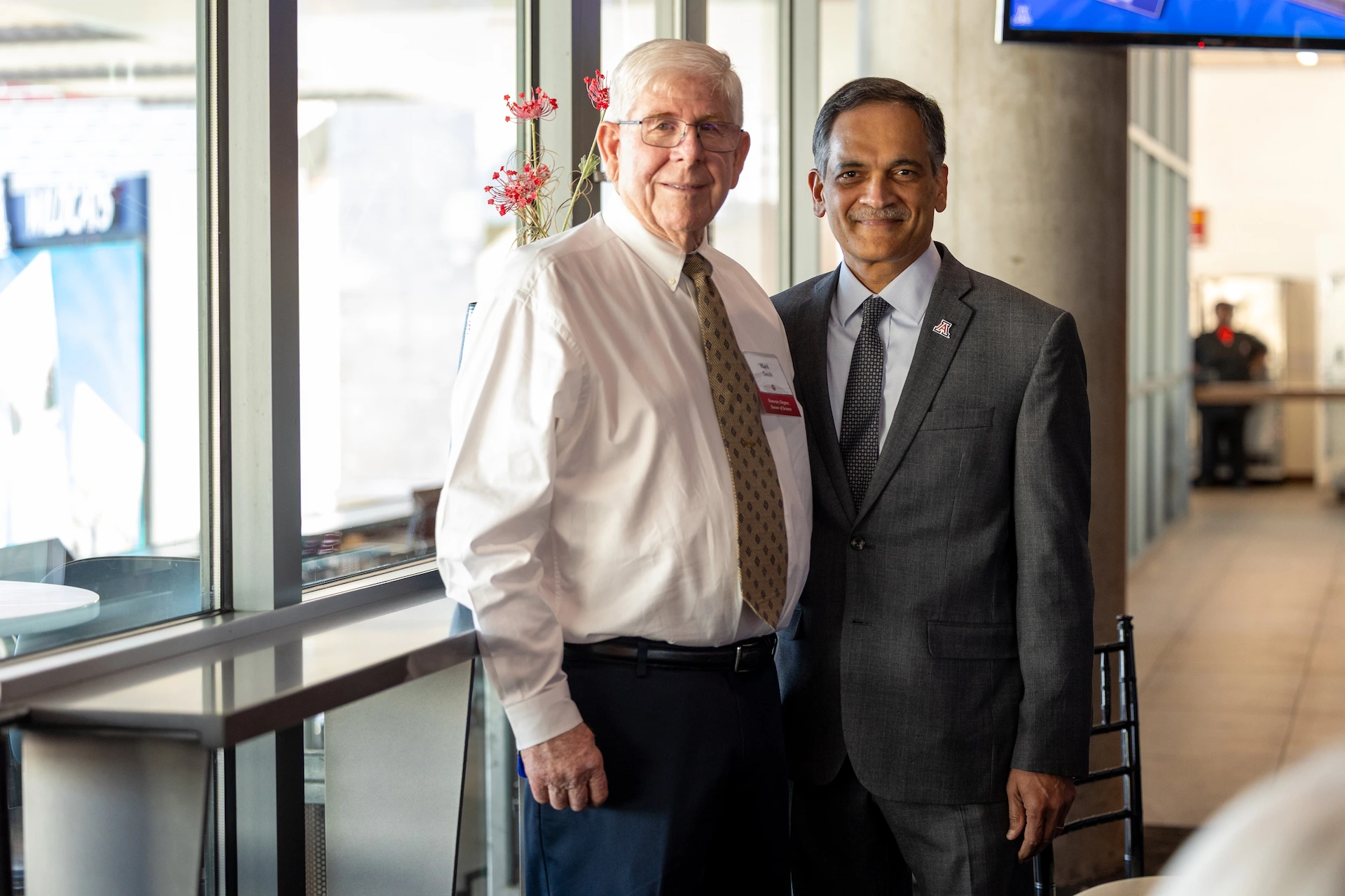 President Garimella and Mark Smith