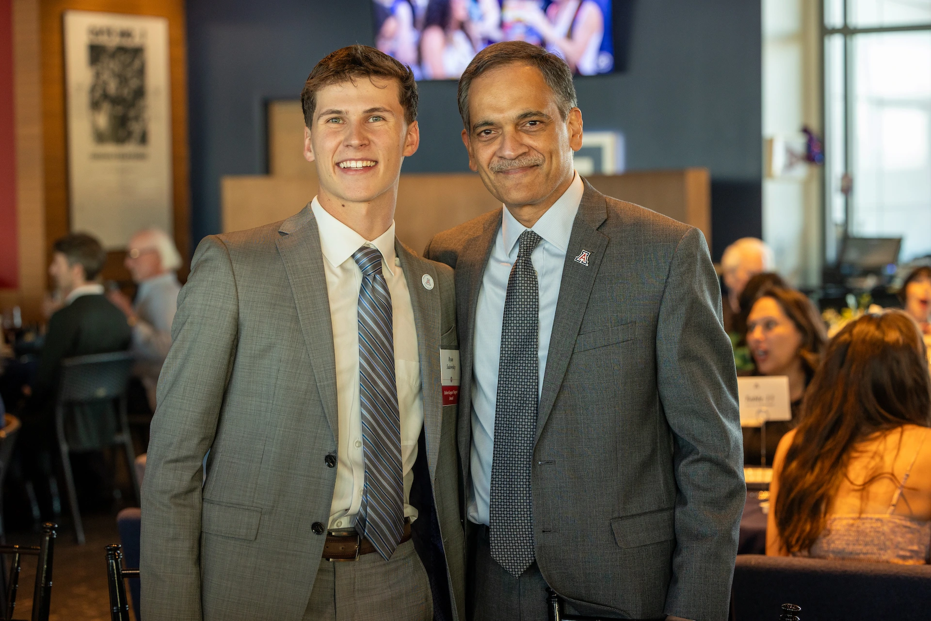 President Garimella and Ryan Sadowsky